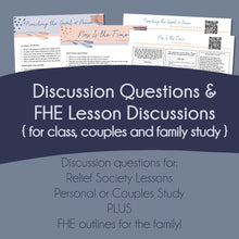 Load image into Gallery viewer, april 2022 general conference study kit and workbook - President Nelson "Preaching the Gospel of Peace" and "Now is the Time"