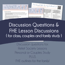 Load image into Gallery viewer, RS Lesson Outline for April 2022 General Conference he Covenant Path: The Way to Eternal Life" by Adeyinka A. Ojediran