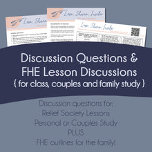 Load image into Gallery viewer, Relief Society lesson helps from April 2022 General Conference "Love, Share, Invite" - Gary E. Stevenson