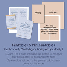 Load image into Gallery viewer, October 2022 General Conference printable quotes - Helping the Poor and Distressed - President Dallin H. Oaks