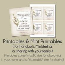 Load image into Gallery viewer, "Invite Christ to Author Your Story" - Johnson - RS Lesson Helps