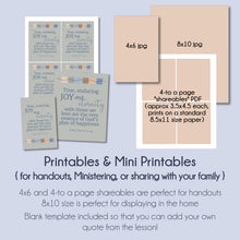 Load image into Gallery viewer, Happy and Forever - Gerrit W. Gong - October 2022 General Conference Study Kit