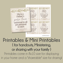 Load image into Gallery viewer, "The Love of God" - Christofferson - General Conference Study Kit