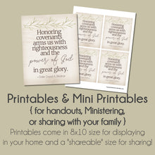 Load image into Gallery viewer, "With the Power of God in Great Glory" - Bednar - General Conference Study Kit