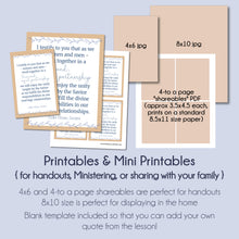 Load image into Gallery viewer, General Conference Printable quote - in partnership with the lord - october 2022 Ulisses Soares