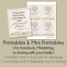 Load image into Gallery viewer, "Personal Peace in Challenging Times" - Cook - Relief Society Lesson Helps