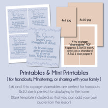 Load image into Gallery viewer, general conference quote printables october 2022 legacy of faith