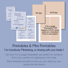 Load image into Gallery viewer, October 2022 General Conference Printable Qutoes -Seeing More of Jesus Christ in Our Lives - Sister Tracy Y. Browning