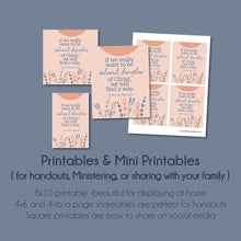 Load image into Gallery viewer, General Conference printable quotes from April 2022 "Valiant Discipleship" - Jörg Klebingat