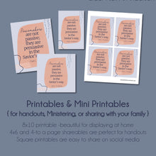 Load image into Gallery viewer, printable quotes from April 2022 General Conference ,Following Jesus: Being a Peacemaker - Neil L. Andersen