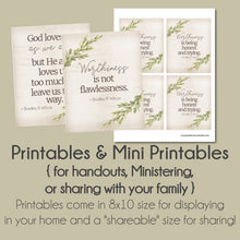 Load image into Gallery viewer, "Worthiness is Not Flawlessness" - Wilcox - RS Lesson Helps