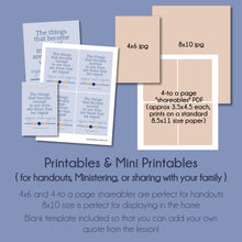 Load image into Gallery viewer, October 2022 General Conference Quote Printables - "Let Doing Good Be Our Normal" by Elder Rafael E. Pino