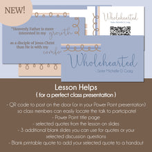 Load image into Gallery viewer, Wholehearted - Michelle D. Craig - October 2022 General Conference Study Kit