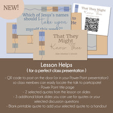 Load image into Gallery viewer, That They Might Know Thee - Jonahtan S. Schmitt - October 2022 General Conference Study Kit