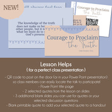 Load image into Gallery viewer, Courage to Proclaim the Truth - Denelson Silva - October 2022 General Conference Study Kit