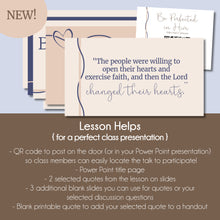 Load image into Gallery viewer, Be Perfected in Him - Elder Paul V. Johnson - October 2022 General Conference Study Kit