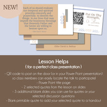 Load image into Gallery viewer, Put On Thy Strength O Zion - David A. Bednar - October 2022 General Conference Study Kit