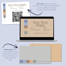 Load image into Gallery viewer, That They Might Know Thee - Jonahtan S. Schmitt - October 2022 General Conference Study Kit