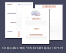 Load image into Gallery viewer, Diario de la conferencia General | Cuaderno y guía de estudio de la conferencia general | General Conference Journal Spanish Version
