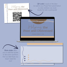 Load image into Gallery viewer, Helping the Poor and Distressed - President Dallin H. Oaks - October 2022 General Conference Study Kit