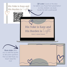 Load image into Gallery viewer, His Yoke is Easy and His Burden is Light- J. Anette Dennis- October 2022 General Conference Study Kit