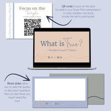 Load image into Gallery viewer, What is True? AND Focus on the Temple - President Nelson - General Conference Study Kit