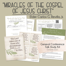 Load image into Gallery viewer, Carlos G. Revillo, Jr - Miracles of the Gospel of Jesus Christ General Conference study guide October 2021