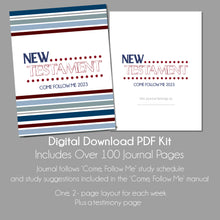 Load image into Gallery viewer, come follow me 2023 new testament study journal