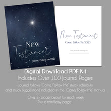Load image into Gallery viewer, New Testament Study Journal | Come Follow Me 2023 | A New Star