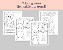 Load image into Gallery viewer, April 20-26 | Come, Follow Me Primary Lesson Outline | Exodus 19–20; 24; 31–34
