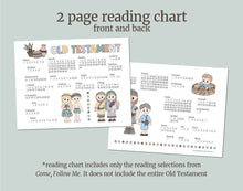 Load image into Gallery viewer, Old Testament Reading Chart and Come, Follow Me Printable Schedule for 2026
