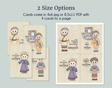 Load image into Gallery viewer, Old Testament Heroes Collector Cards | Bible Learning Stories and Games
