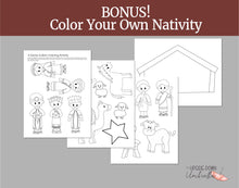 Load image into Gallery viewer, Christmas Mazes, Puzzles, and Activities with a Christ-centered focus
