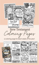 Load image into Gallery viewer, New Testament Coloring Pages | LDS Adult Printable Coloring Book
