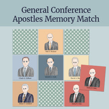 Load image into Gallery viewer, LDS clipart, Apostle Clip art, General Conference activities, conference journal, Conference fun for primary kids, General Conference for families, printable games and activities for youth, Young Women, Games, printables, April 2026 LDS General Conference Fun Kit | Coloring and Activity Pages for LDS Families, LDS Conference Games, Conference Book Kids, Youth, General Conference Fun Pages, Memory Match game, Go Fish Game, Old Maid Game LDS Games, Apostle Game, Apostle Activity, 
