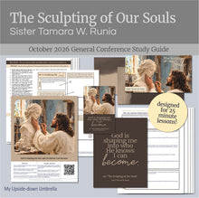 Load image into Gallery viewer, RS General Conference Lesson plan fo
Sister Tamara W. Runia - The Sculpting of Our Souls 
October 2026 General Conference Relief Society Lesson Outline Study Guide
Printable lesson helps for Relief Society include a lesson outline, Powerpoint slides, a study guide, image handouts, printables, discussion questions and suggestions for personal application to help you present a memorable RS lesson. 


