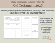 Load image into Gallery viewer, Old Testament Scripture Study Journal for LDS Primary Children
