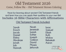 Load image into Gallery viewer, Old Testament Heroes Coloring Book
