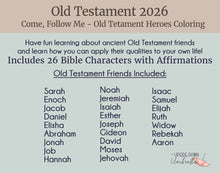 Load image into Gallery viewer, Old Testament Heroes Coloring Book
