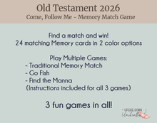 Load image into Gallery viewer, Old Testament Memory Match Game
