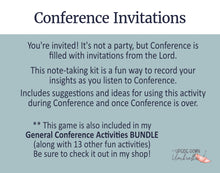 Load image into Gallery viewer, Conference Notes Pages
