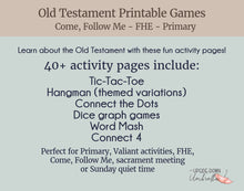 Load image into Gallery viewer, Old Testament Games and Activity Pages
