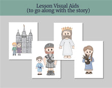 Load image into Gallery viewer, June Full MONTH NURSERY Lesson Helps (4 Lessons) Come Follow Me for Toddlers
