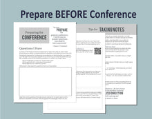 Load image into Gallery viewer, General Conference Journal | October 2025 Notebook and Study Guide - Black and White
