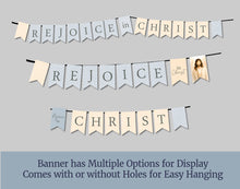 Load image into Gallery viewer, Young Women "Rejoice in Christ" Bulletin Board | 2027 LDS Youth Theme
