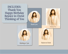 Load image into Gallery viewer, Young Women Rejoice in Christ | YW Greeting Cards | 2027 LDS Youth Theme | Philippians 4:4
