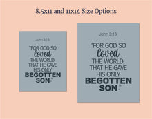 Load image into Gallery viewer, Doctrinal Mastery POSTERS | New Testament | LDS Seminary Scripture Posters 8x10, 11x14
