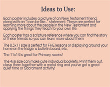 Load image into Gallery viewer, New Testament Heroes Posters 8.5x11, 11x14
