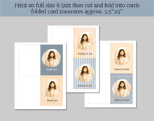 Load image into Gallery viewer, Young Women Rejoice in Christ | YW Greeting Cards | 2027 LDS Youth Theme | Philippians 4:4
