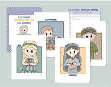 Load image into Gallery viewer, Old Testament Musical Chairs Bible Game
